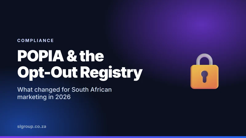 POPIA, the New Opt-Out Registry and Your Marketing List
